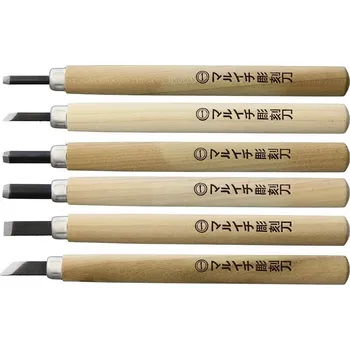 Yoshiharu KL-6 YSH033 sada řezbářských nožů