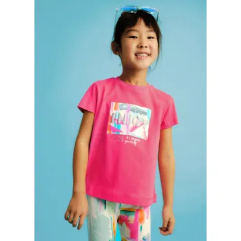 Dívčí triko s krátkým rukávem Mayoral 3014 Velikost: 9 let (134 cm)