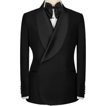 Pánské sako Smokingové sako – formální pro ženicha, svědka a vystoupení Velikost: S, Barva (Varianta): Černá