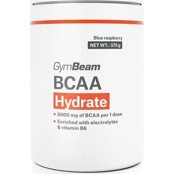 Aminokyselina GymBeam BCAA Hydrate 375 g, blue raspberry