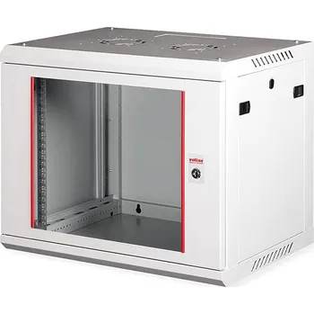 PC skříň ROLINE 19'' rozvaděč 9U závěsný, Basic Plus 600 × 450 mm, šedý