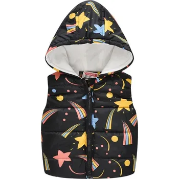 Dámská vesta Dětská zateplená vesta z bavlny pro kluky i holky Velikost: 2T, Barva (Varianta): yellow 1