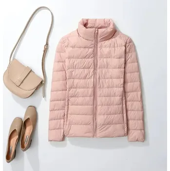 Dámská softshellová bunda Dámská lehká bunda – prošívaný styl, slim fit, do 5XL Velikost: 4XL, Barva (Varianta): Cherrypink