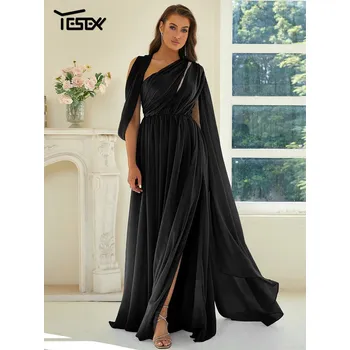 Dámské šaty Originální dlouhé šaty na svatbu LC10117 Barva: Černá, Velikost: S