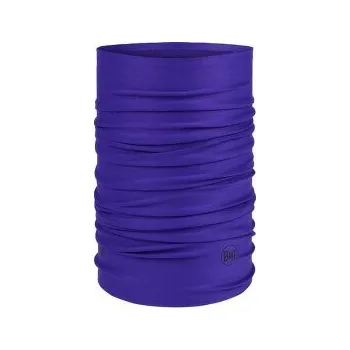 Šátek Buff Thermonet SOLID BLACK SOLID ULTRAMARINE fialová