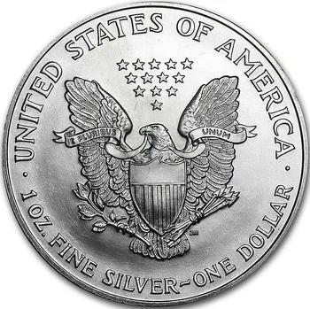 United States Mint American Eagle stříbrná mince 1oz 1998