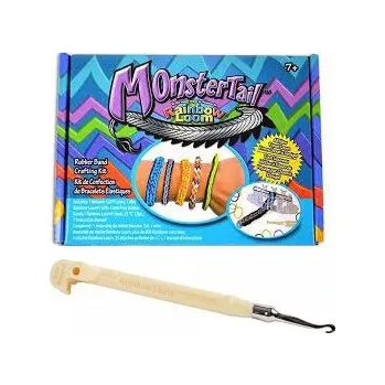 kreativní sada MINI GUMIČKOVACÍ STAV v cestovní sadě Monster Tail™ od Rainbow Loom® + kovový háček navíc (Monster Tail Rainbow Loom)