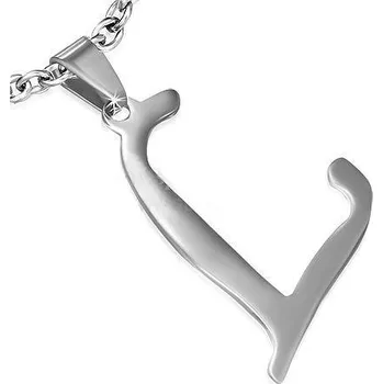 Přívěsek Přívěsky ocel písmeno L (Písmenka na řetízky)