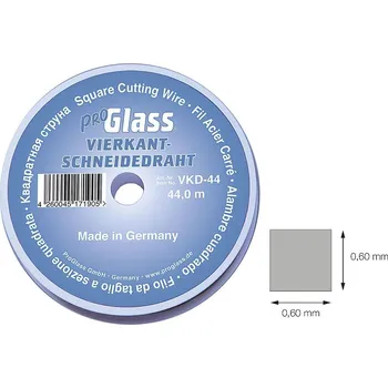 Autosklo Řezací drát na autoskla 0,6x0,6 mm, 44 m - ProGlass VKD-44