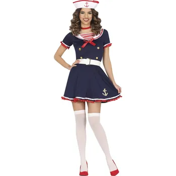 Karnevalový kostým Dámský kostým - Retro námořnice L