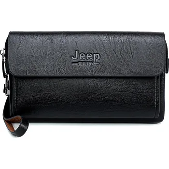 Peněženka Malá pánská taška do ruky luxusní clutch psaníčko Barva: Černá