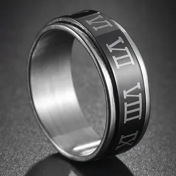 Prsten Otočný prsten proti stresu pro ženy i muže | fidget prsten, antistresový prsten - 106R19 , 8