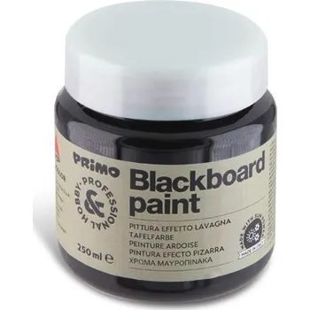 Vodová barva Tabulová barva PRIMO, 250ml, černá
