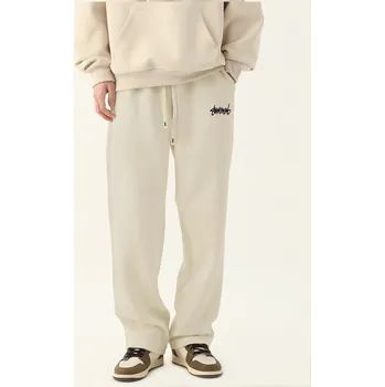 Pánské volné tepláky s moderním designem pro sport i volný čas Barva: Khaki, Velikost: M