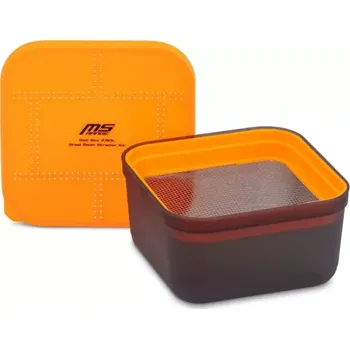 MS Range box na nástrahy Bait Box 2,8 l + ocelové síto 2mm