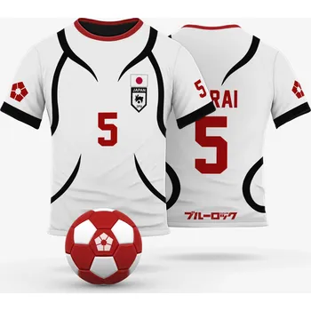 Dámské tričko Anime tričko Blue Lock – cosplay styl, unisex model Velikost: 140, Barva (Varianta): TTwd81412LJ