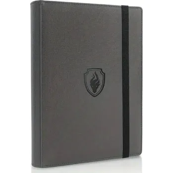 Outdoorové zavazadlo Karta album na 360 karet – zipový pořadač s pevnými deskami Barva (Varianta): Šedá