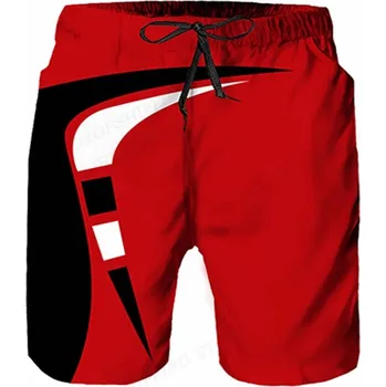 Pánské kraťasy Letní pánské plavky – krátké sportovní kraťasy na pláž Velikost: 5XL, Barva (Varianta): DK2024TGBA500