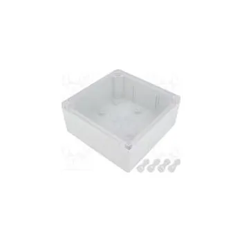 Rozvaděč Kryt univerzální X 133mm Y 133mm Z 59mm ABS šedá IP55