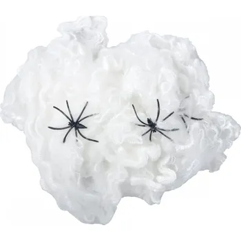 Party dekorace Pavučina 1042562 svítící s pavouky 28g