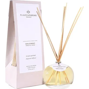 Aroma difuzér PLANTES & PARFUMS de Provence PLANTES ET PARFUMS Parfém do interiéru s tyčinkami - difuzér Bois d'Orient 100ml
