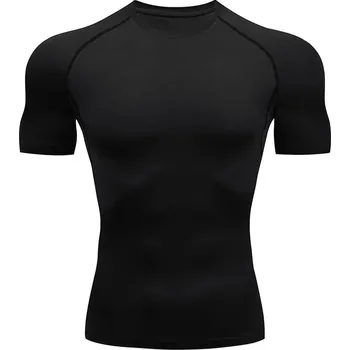 Kompresní tričko s rolákem – dlouhý rukáv, sportovní základ Velikost: 2XL, Barva (Varianta): Black1
