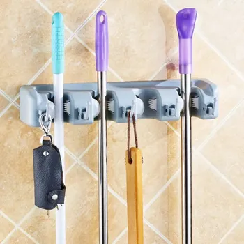 mop Držák na mopy a úklidové pomůcky 4x (DKS4)