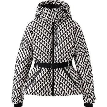 Dámská softshellová bunda Dámská zateplená parka – stylová bunda s kapucí Velikost: XS, Barva (Varianta): Kostkovaná