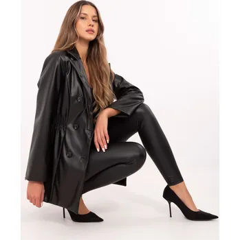 Dámské sako Blazer-DHJ-MA-A8683.37-black Italy Moda černá 3121970