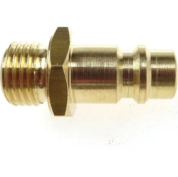 Příslušenství ke kompresoru Rychlospojka vzduchová – samec, vnější závit 1/4”, mosazná