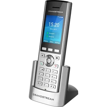 Stolní telefon Grandstream WP820 telefon, 2.4" TFT barevný LCD displej, 2x SIP, dual band WiFi, BT, Micro USB, 3.5mm jack