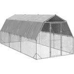 Výběh pro slepice se střechou…