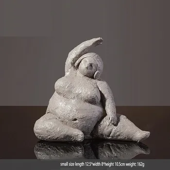 Soška dáma | moderní dekorace interiéru - 9 malých