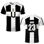 Anime tričko pro muže – krátký rukáv, fotbalový cosplay motiv Velikost: XXS, Barva (Varianta): TTwd81435LJ