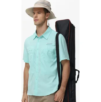 Pánská košile Pánská outdoorová košile – taktická, krátký rukáv, UPF 50+ Velikost: S, Barva (Varianta): LightGreen