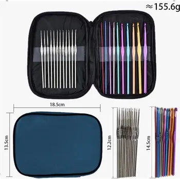 Jehlice Kruhové jehlice vyměnitelné | háčky - Tmavě modrá , jak je znázorněno