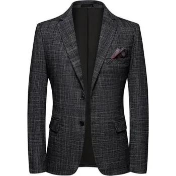 Pánské sako Pánské business sako – univerzální slim styl pro celý rok Velikost: L, Barva (Varianta): Šedá