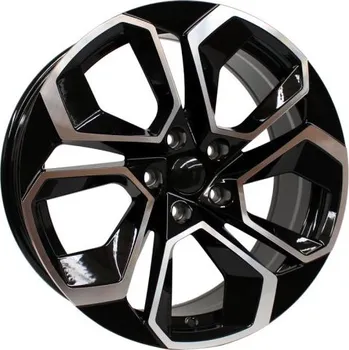 Alu kolo Alu kola Racing Line I5561, 19x8.5 5x112 ET40, černá + leštění