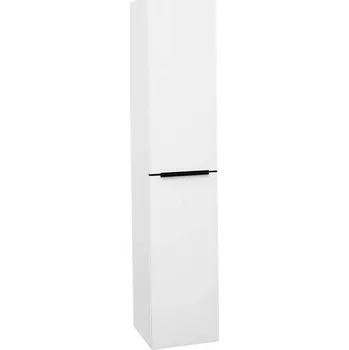 Koupelnový nábytek Skříňka vysoká EBS Nevio B 350×1 700×385 mm bílá lesk NEVIOV35CB