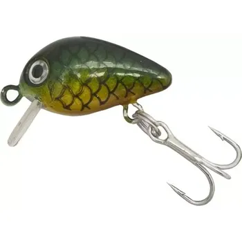 Umělá nástraha Kamasaki Wobler Bug Olejovo zelená šupinatá 2,5cm 1,5g