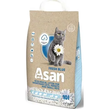 Podestýlka cat Asan - Fresh Blue 10 l