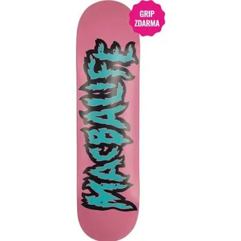 Skateboardová deska SK8 DESKA MACBA LIFE Hot Logo - růžová - 7.5 + při osobním odběru 1 205 Kč