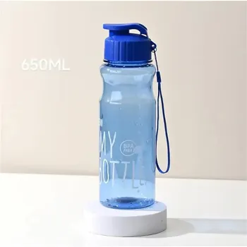 Velká plastová sportovní láhev 650ml | flaška - 07 650ml