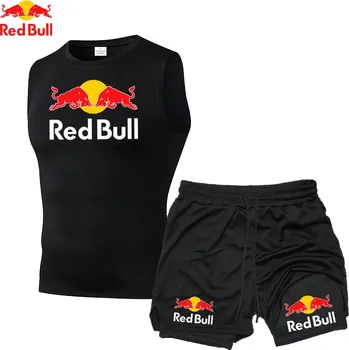 Pánská sportovní sada tílka a šortek – rychleschnoucí komplet Velikost: M, Barva (Varianta): 2Pcs-7