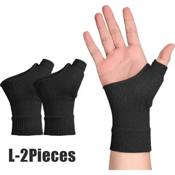 Ortéza na palec a zápěstí pro úlevu od bolesti | ortéza, bandáž - černá L