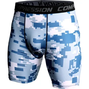 Pánské kraťasy Kompresní pánské šortky – sportovní a elastické Velikost: 3XL, Barva (Varianta): Block Gray