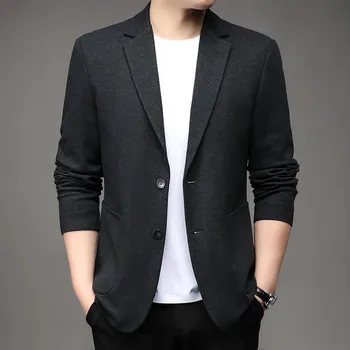 Pánské sako Stylové společenské sako z hedvábí – ležérní střih Velikost: 3XL, Barva (Varianta): Zelená