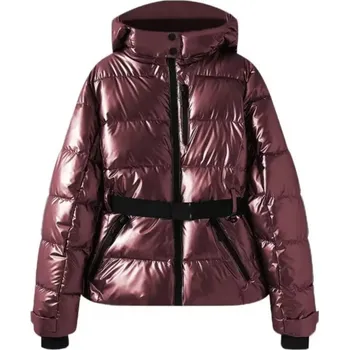 Dámská parka Dámská zimní sportovní parka – zateplená s páskem Velikost: M, Barva (Varianta): 1206 Wine Red