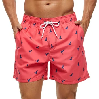 Pánské kraťasy Unisex plážové šortky – potisk ovoce, volný střih, Hawaii styl Velikost: 160, Barva (Varianta): Shorts-GNN10273