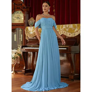 Dámské šaty Originální plesové šaty LissCord lC1613 Barva: Modrá, Velikost: S